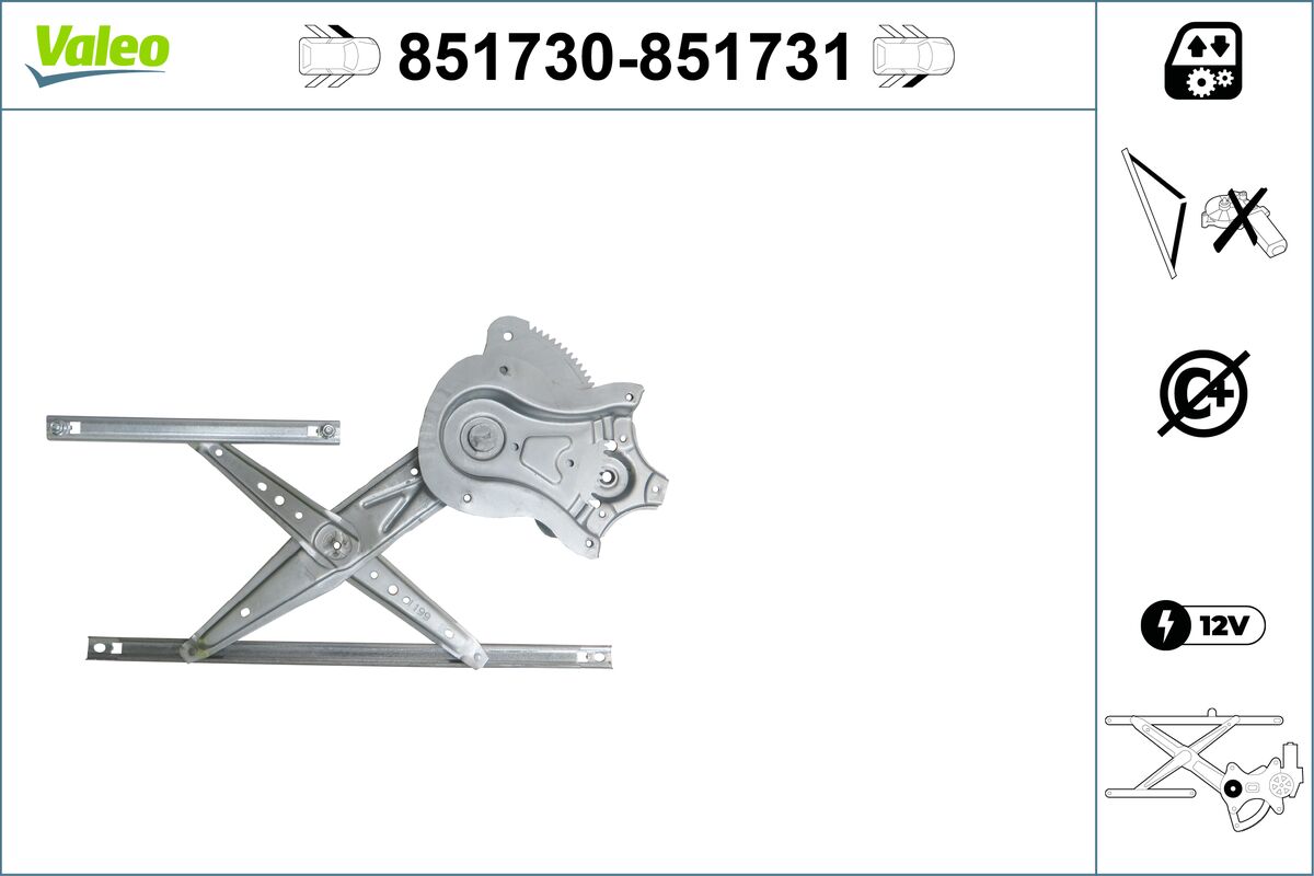 TOYOTA VERSO - ONLY MECHANICAL PART FL